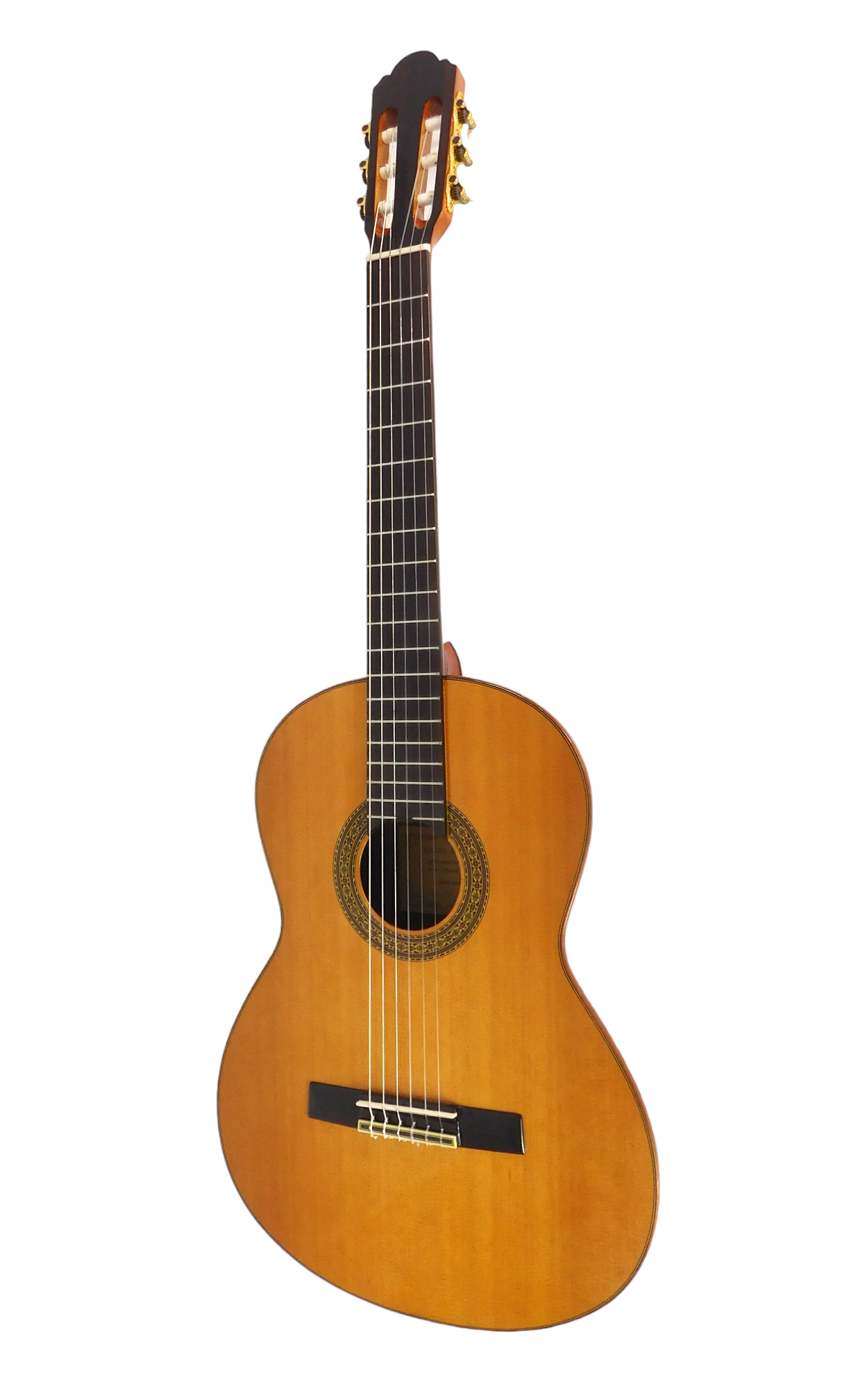 Miguel Almeria Solid Cedar Rosewood Classical Guitar Natural