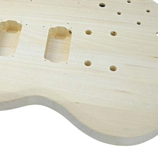 Haze HSG Electric Guitar DIY, Solid Basswood body and Maple neck, No-Soldering, HSSG19200DIY