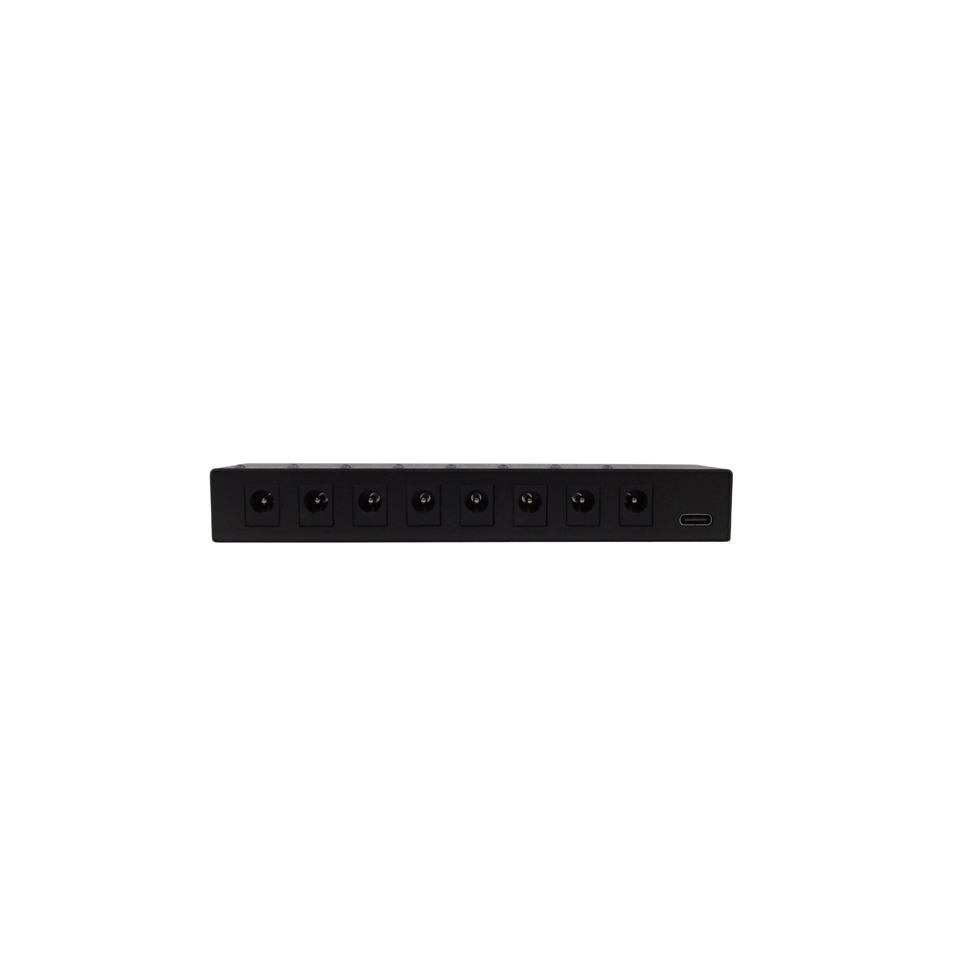 HAZE PP008 Guitar Pedal Power Supply 8 isolated 9V DC outputs with type-C