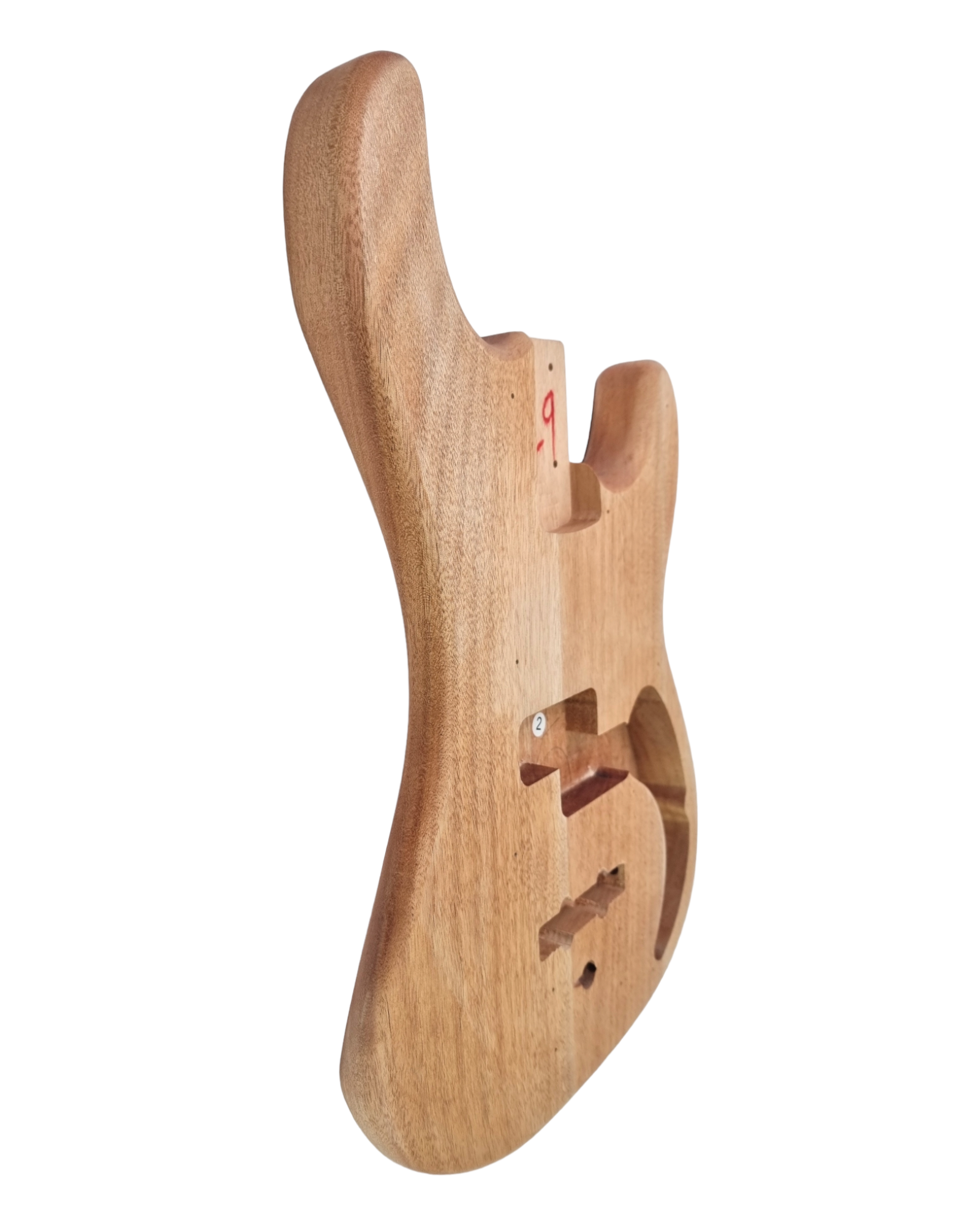 Solid Mahogany body and Bolt On Maple neck bass guitar DIY