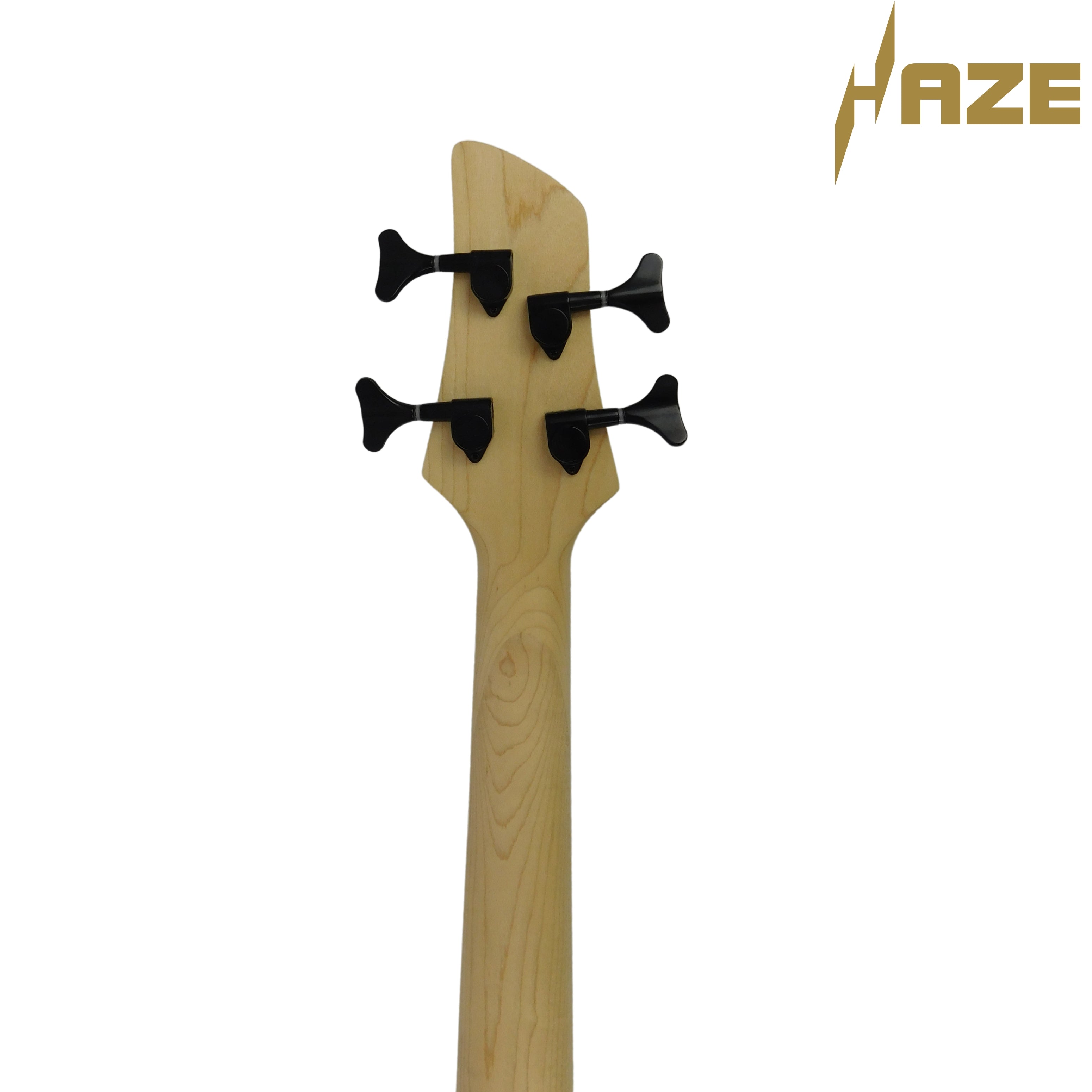 Haze Chameleon Split/Single Coil Solid Basswood J-Style Electric Bass Guitar SBG385V Accessories & CUBEBABY Pedal (Optional)