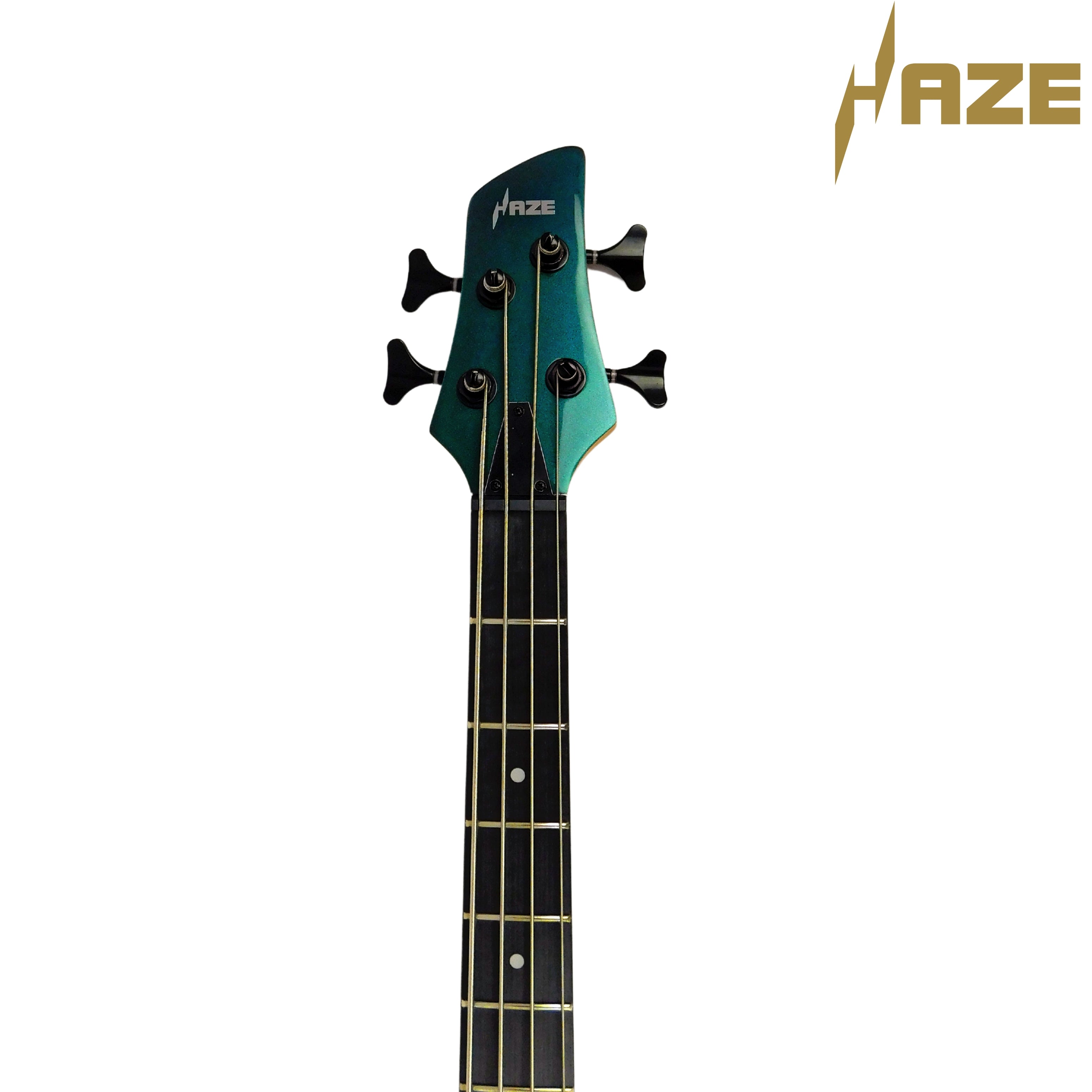 Haze Chameleon Split/Single Coil Solid Basswood J-Style Electric Bass Guitar SBG385V Accessories & CUBEBABY Pedal (Optional)