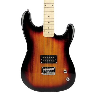 Haze HST Electric Guitar - Vintageburst, Available in 4/4 and 3/4 Sizes