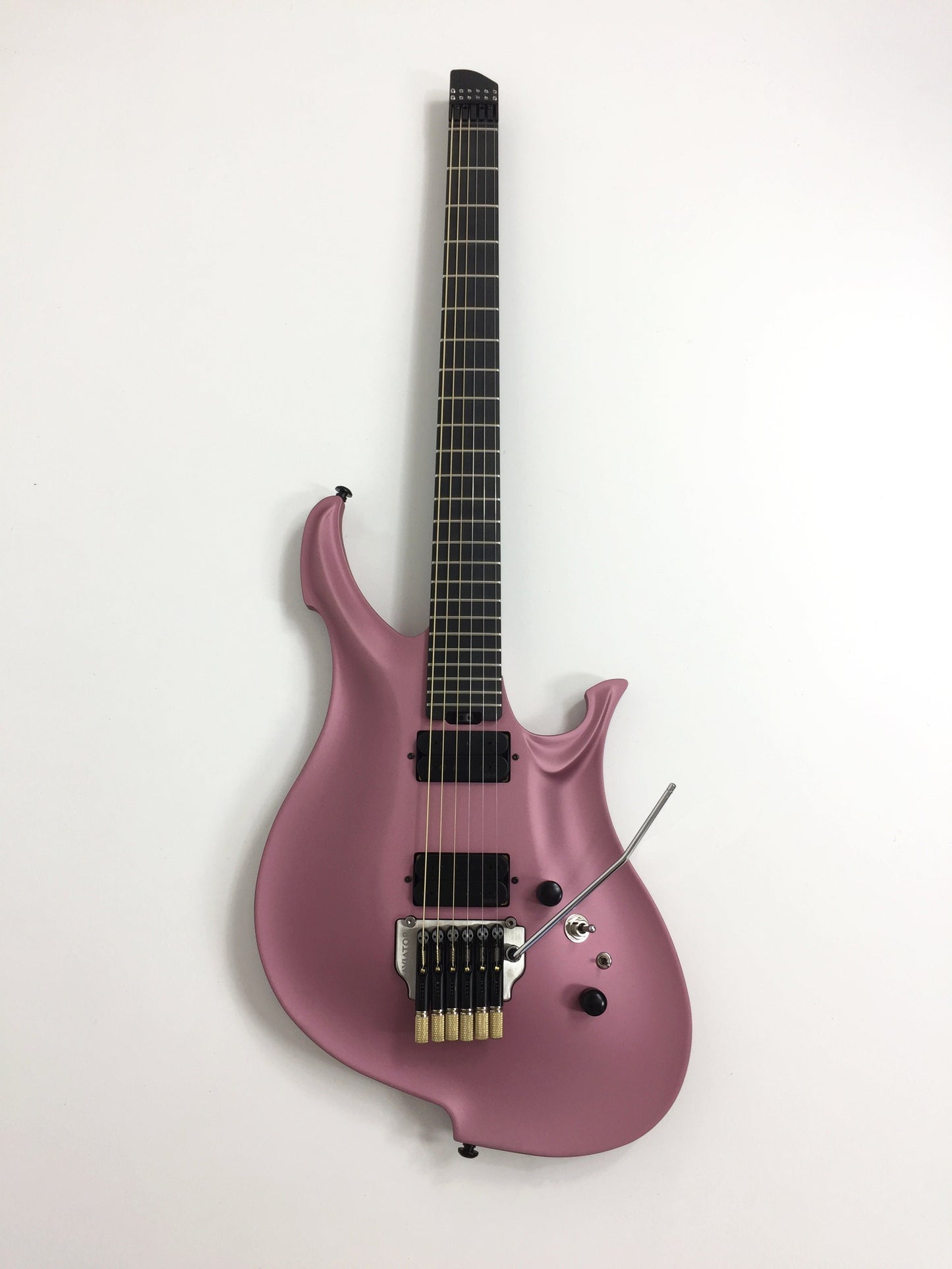 Koloss Headless Carbon Fiber Neck Aluminium Body Koloss Electric Guitar - Purple GT750PU