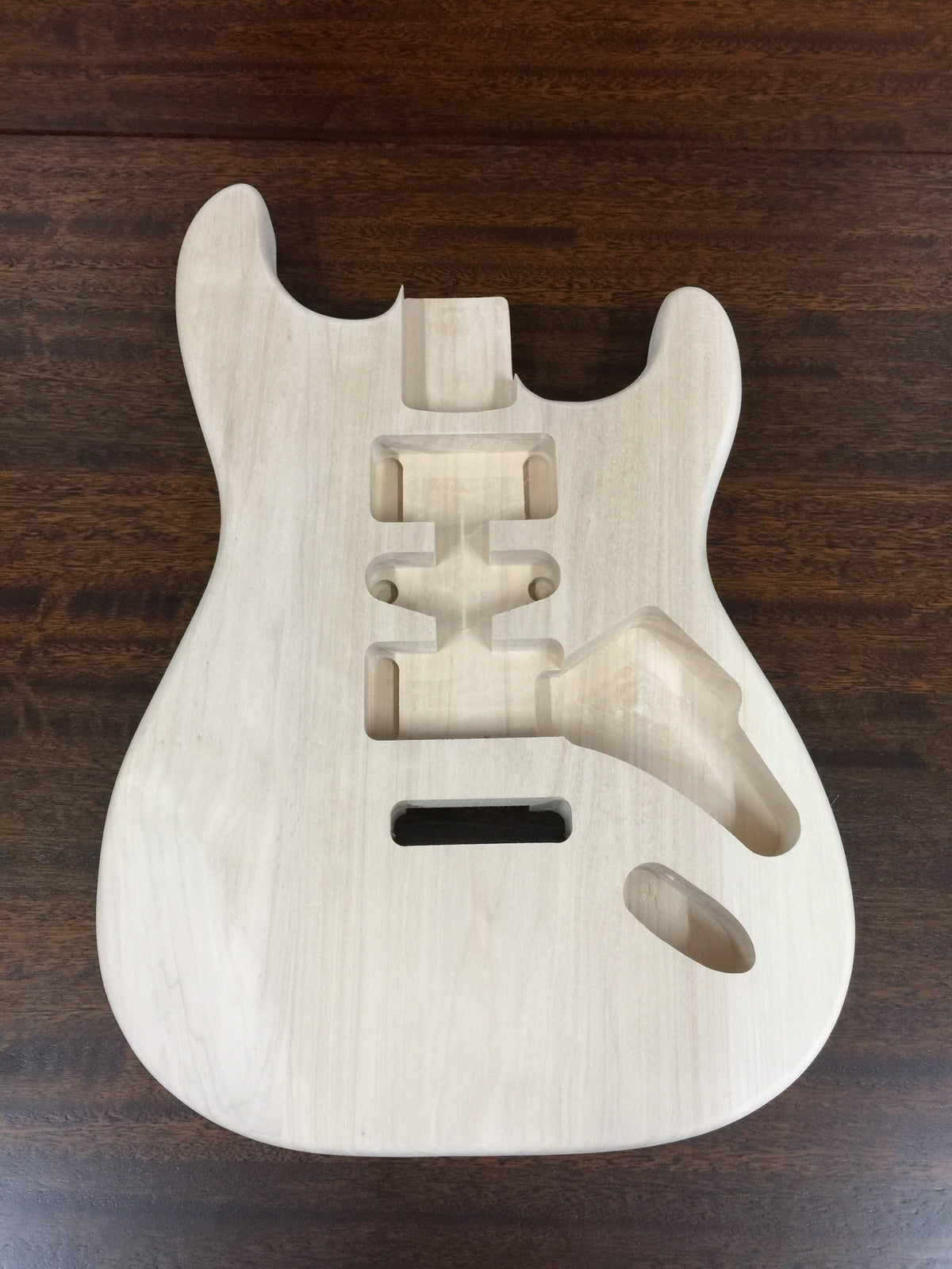 HST1910BO Basswood Electric Guitar Body, Light-Weight, Pre-Drilled, Polished