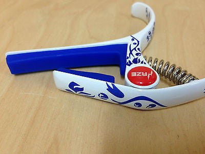 Haze DC06C Top Grade Zinc Alloy Acoustic/Classical Guitar Capo - Ceramic Paint + 3 Picks