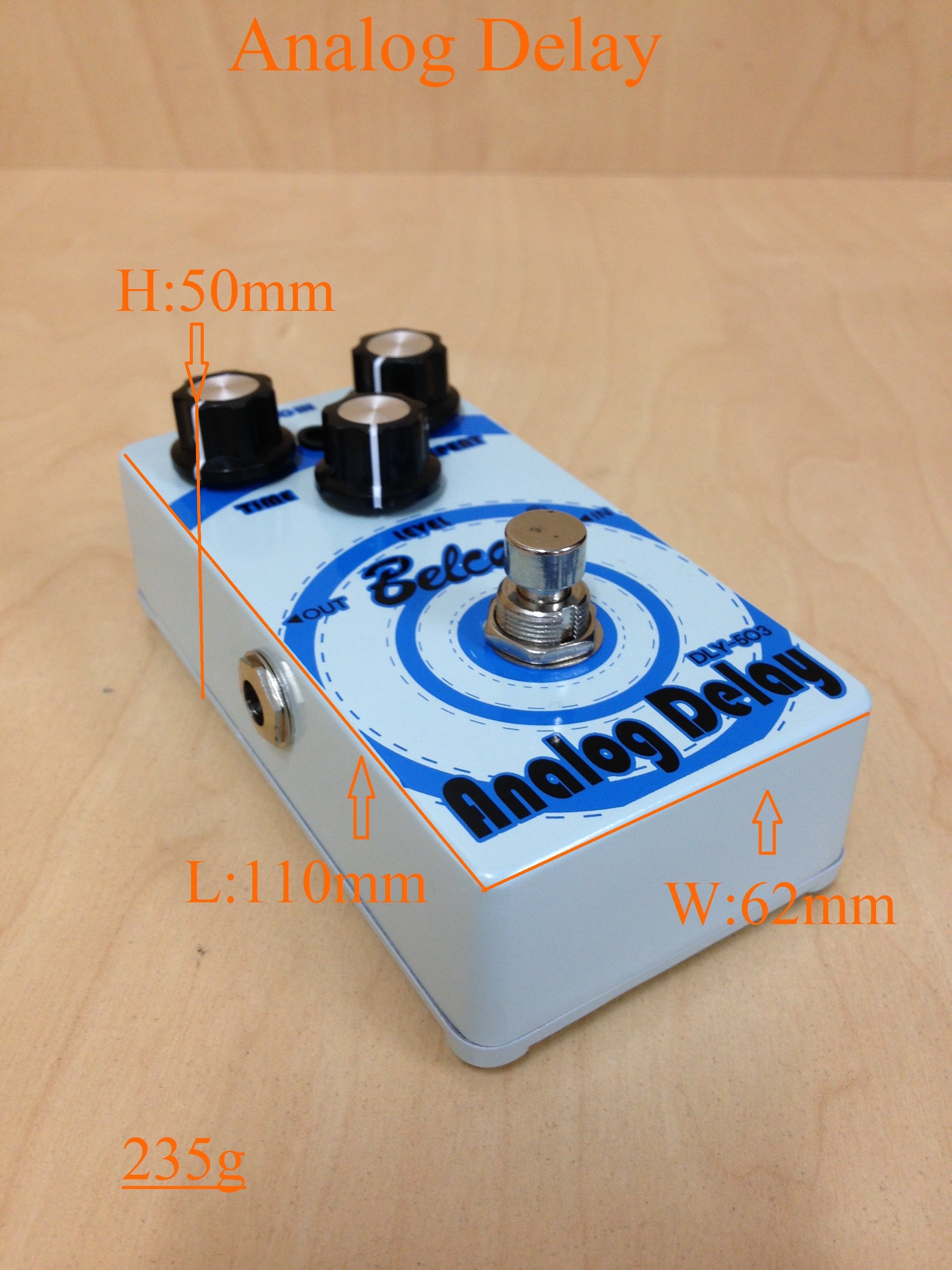 Belcat DLY503 Analog Delay Effects Pedal