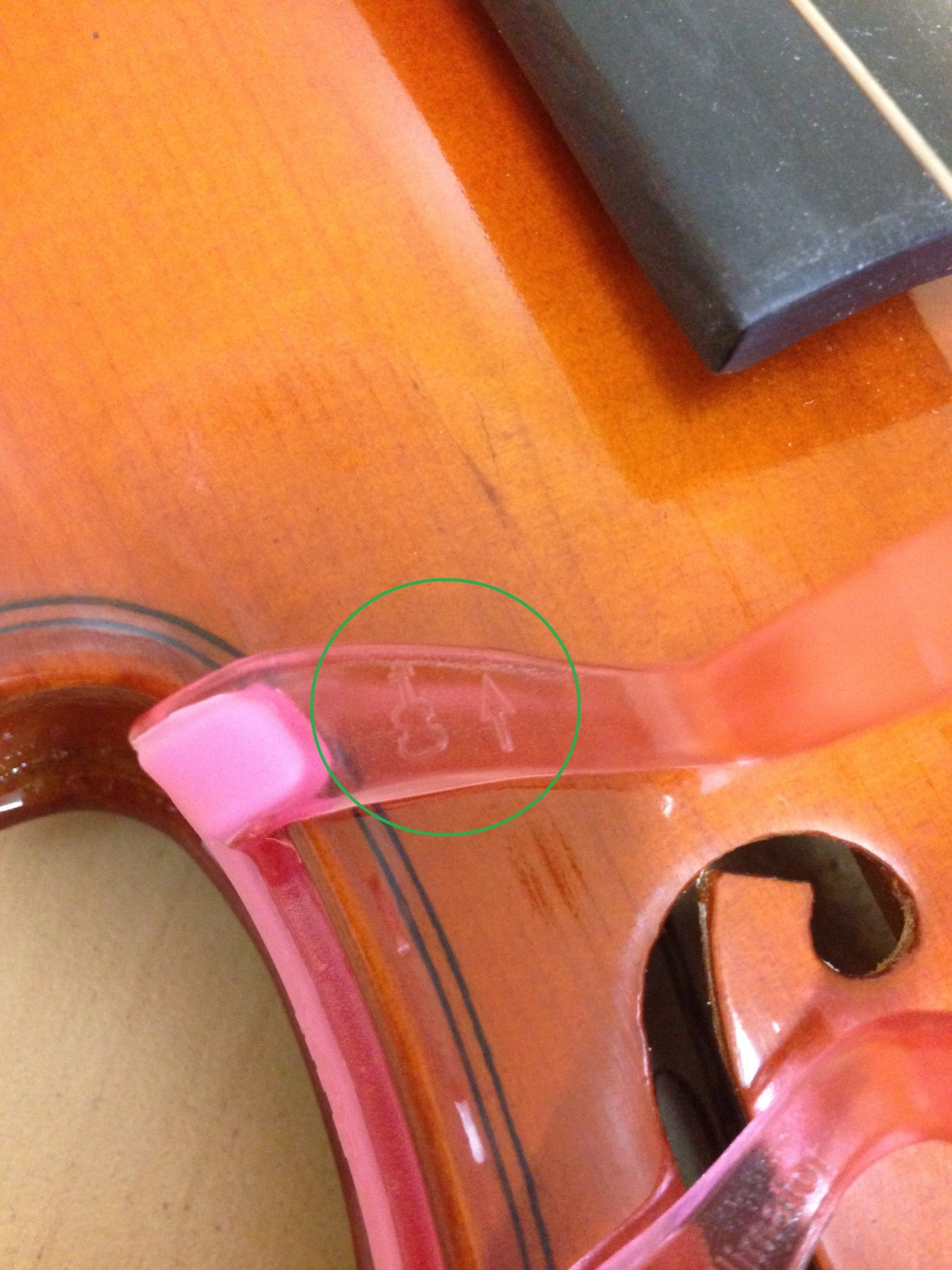 Kapaier 470/480PK Violin Bow Collimator - 4/4, 3/4, 1/2 ,1/4, 1/8, 1/10