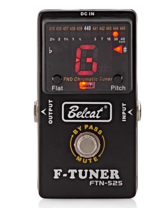 Belcat FTN525 Chromatic Effects Pedal Tuner