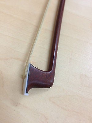 Premium Symphony Model B 4/4 Size Viola Bow – Brazilwood Round Stick, Horse Hair