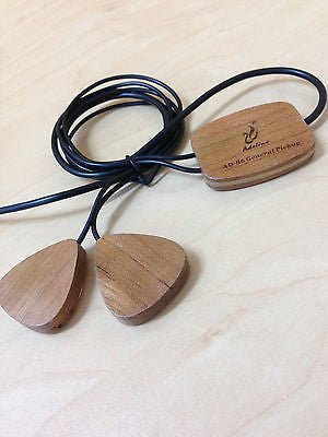 Adeline AD86 Wooden 3-Way Piezo Pickups for All Acoustic Instruments