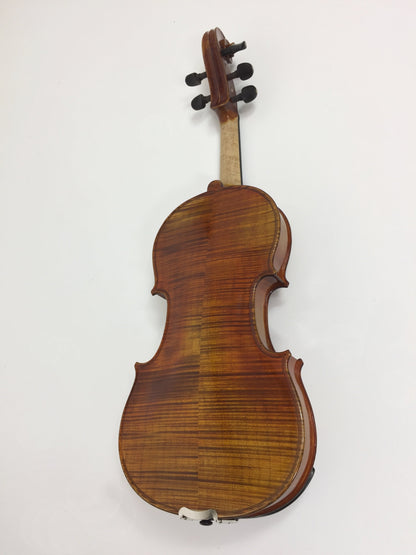 Symphony SJVN05 4/4 Solid Wood Handmade 5-String Violin Outfit, Ebony Fittings