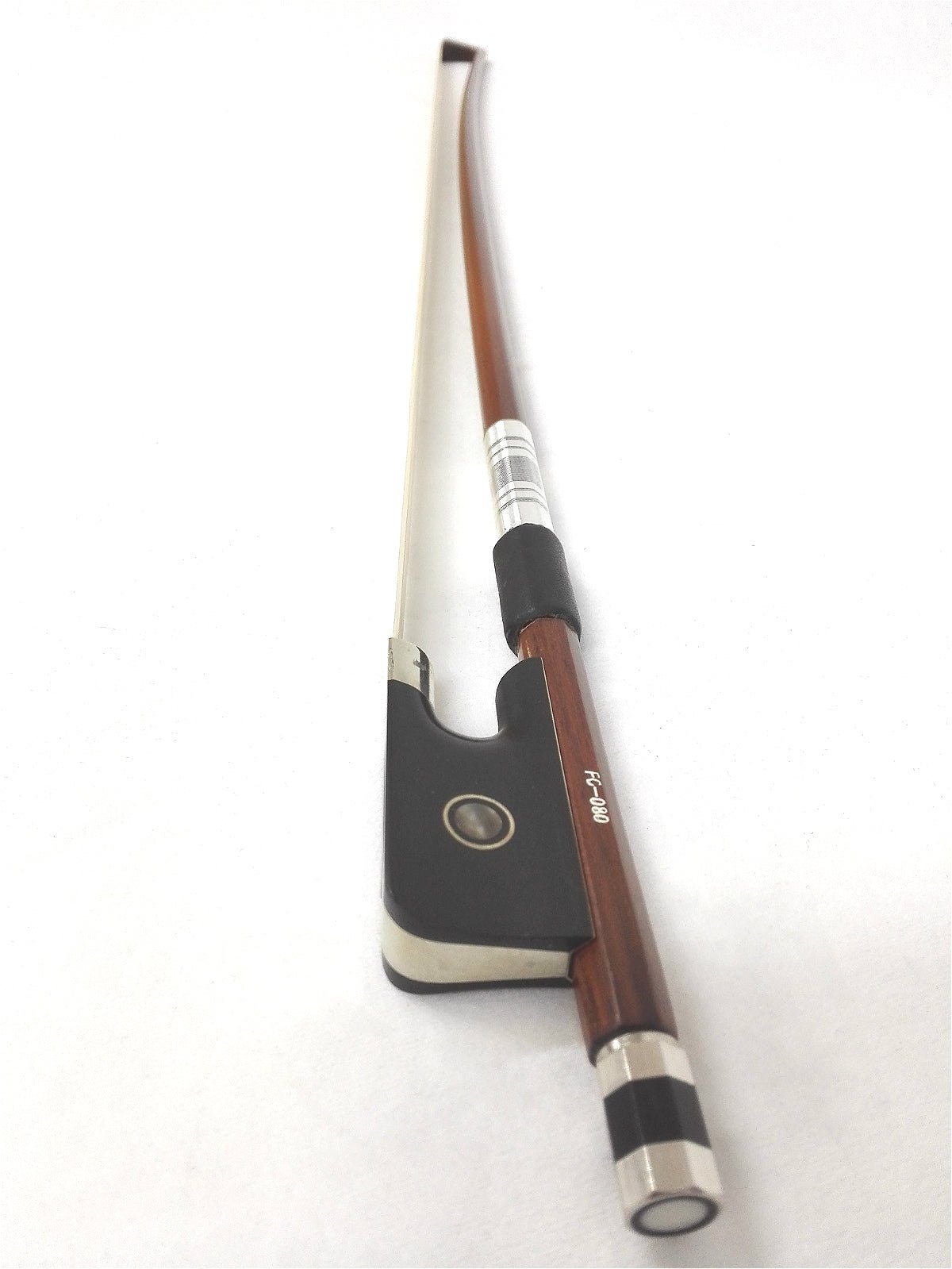 Symphony FC080 3/4 Size Cello Bow, Brazil-wood, Round Stick, Real Horse Hair