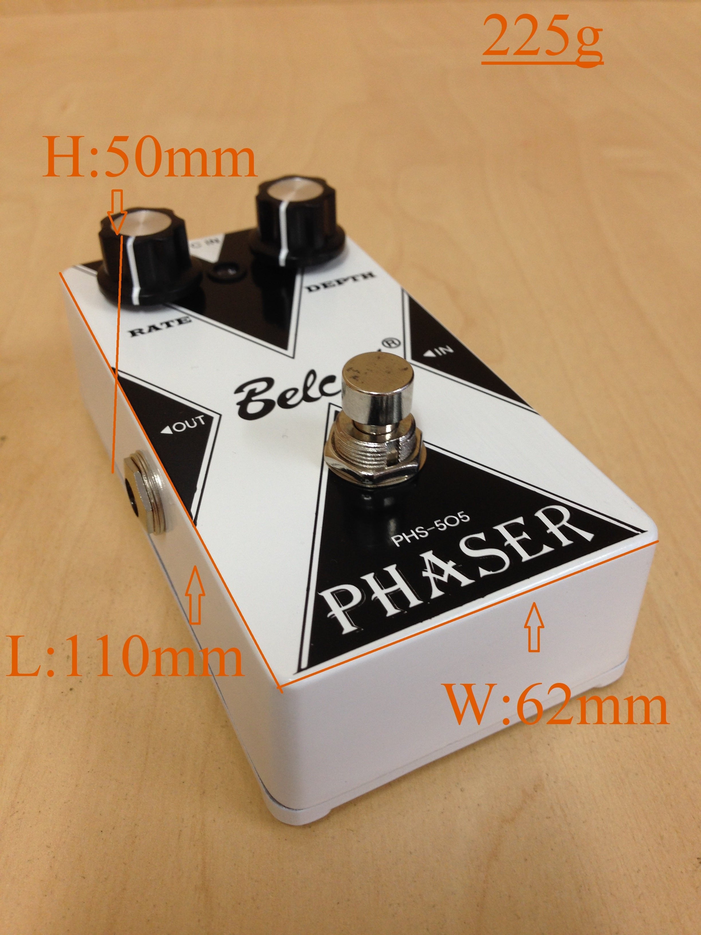 Belcat PHS505 Phaser Effects Pedal