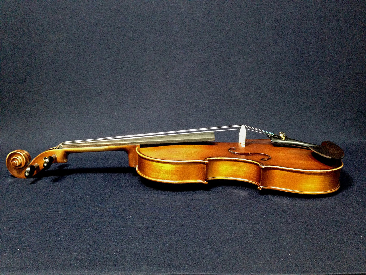 SJV01B Symphony 4/4-1/4 size Violin outfit w/Extra strings, Foam Hard Case, Bow, Rosin