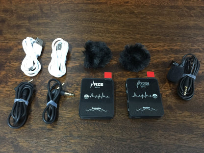 Haze Air Bridge 5 Channels Digital Wireless Microphone System(2.4GHz,24bit/48KHz)|WP-6|