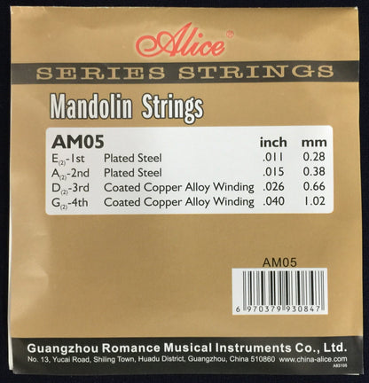 Alice AM05 Mandolin Strings - 8 String Set