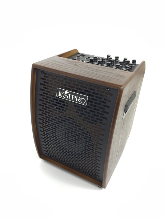 JUSTPRO MX100  100W Amplifier 4 Independent Channels Noise Elimination disply model