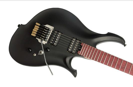 Koloss Headless Mahogany Neck Aluminium Body Koloss Electric Guitar - Black GT5HMBK