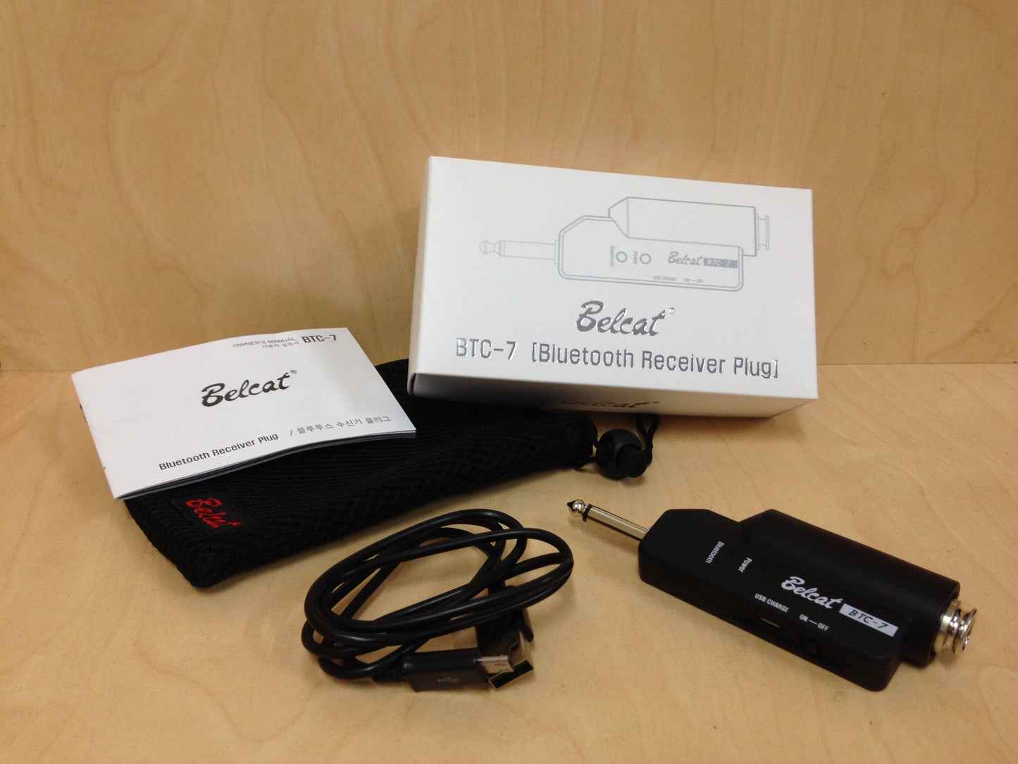 Belcat BTC-7 Bluetooth Receiver Digital Transmission System-Rechargeable