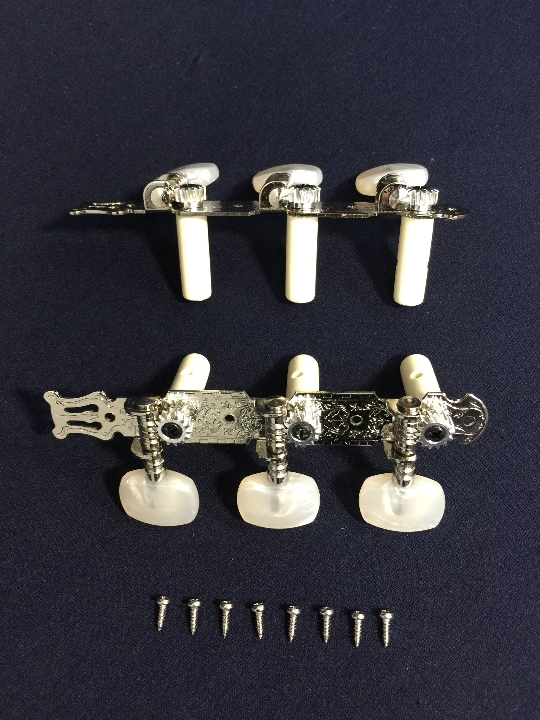 Alice AOD018C Classical Guitar Tuning Pegs Machine Head - Silver