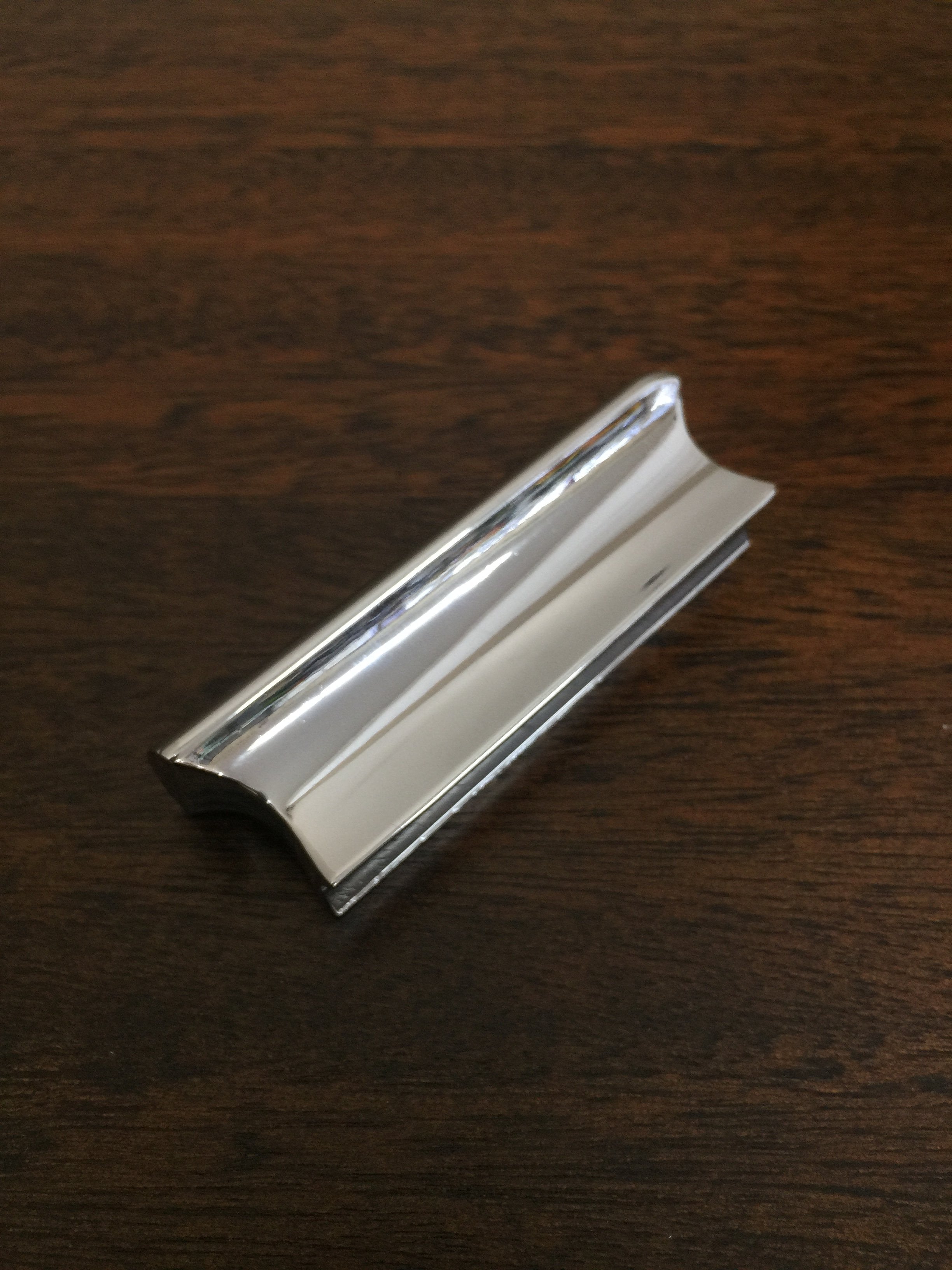 Stainless steel shop guitar slide