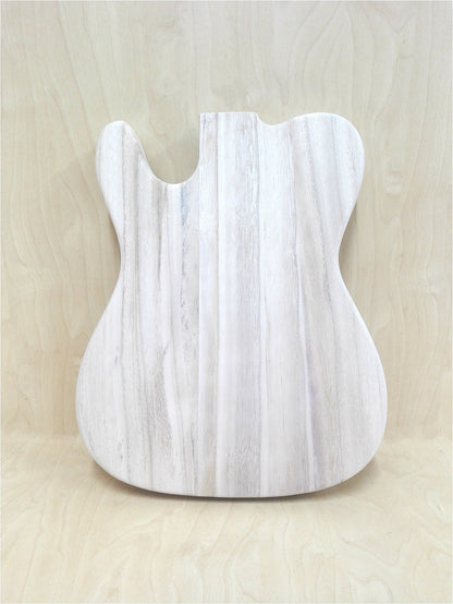 Paulownia Electric Guitar Body, Light Weight, Pre-Drilled, Polished - HSTL19100PBOWOB