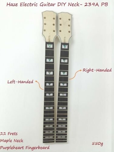Right and Left Handed E239PB LP Style, 22-Fret Electric Guitar DIY Neck