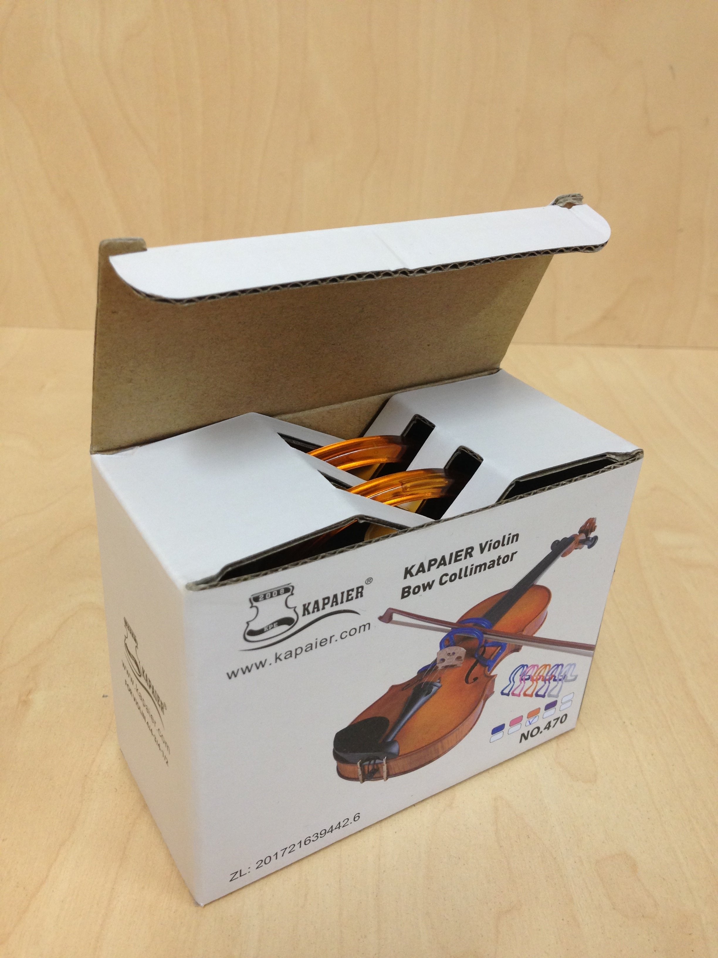 Kapaier 470/480OR Violin Bow Collimator - 4/4, 3/4, 1/2 ,1/4, 1/8, 1/10