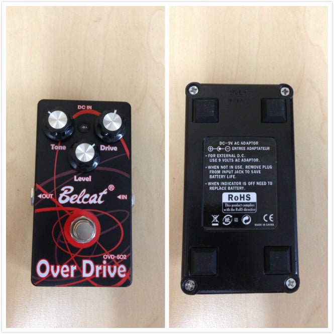 Belcat OVD502 Over Drive Effects Pedal