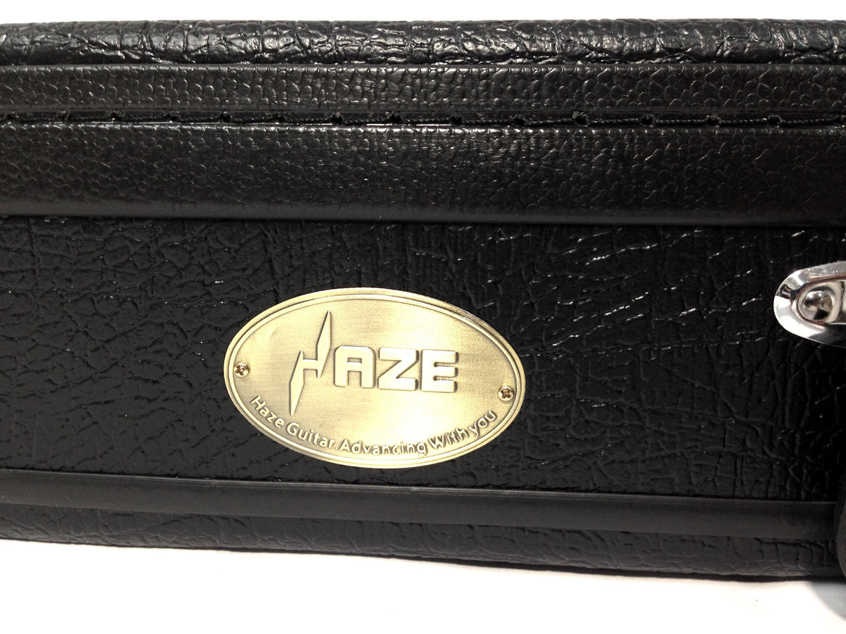 Haze HE50LP LP Electric Guitar Hard Case - Lockable, Black
