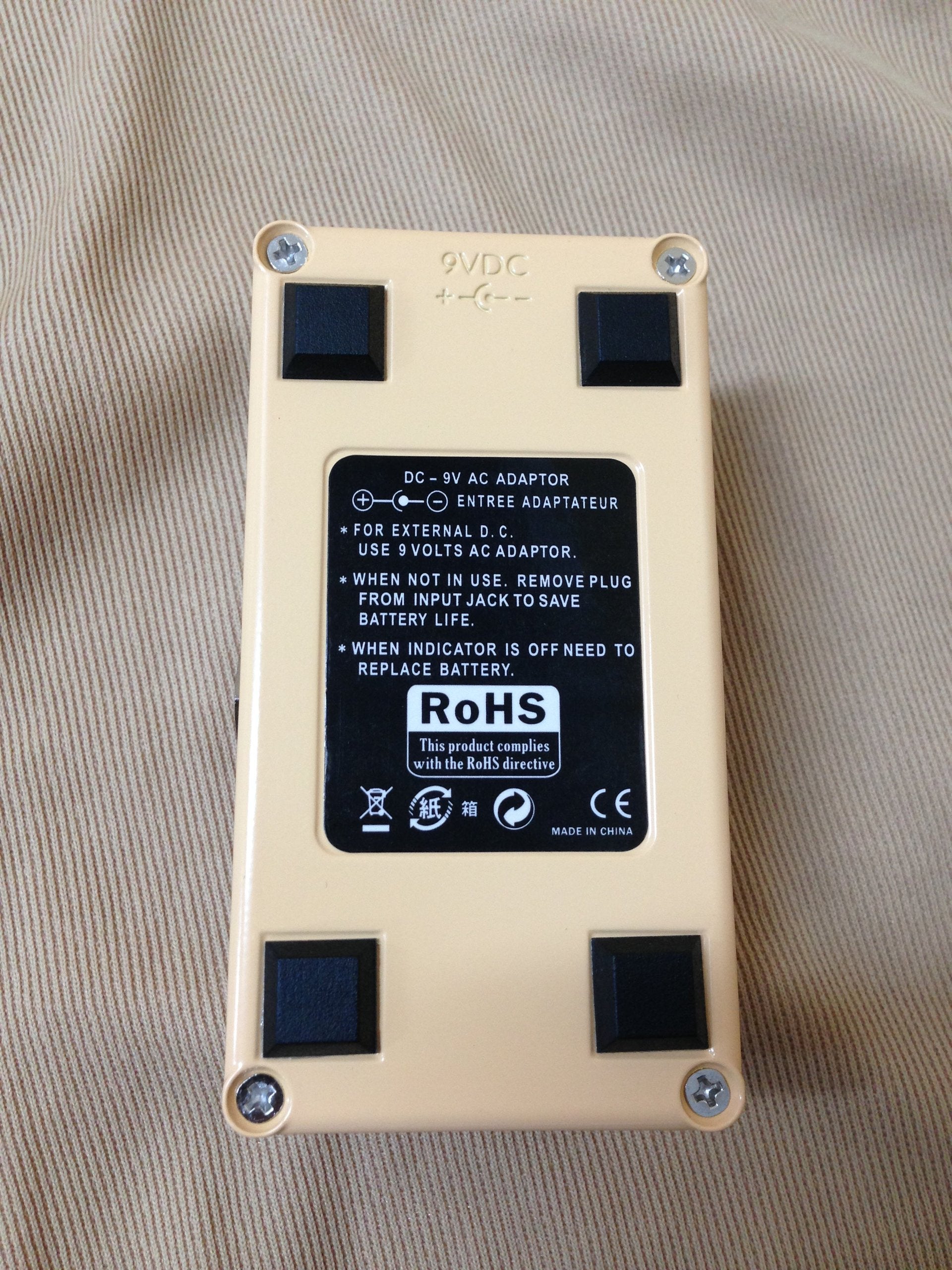 Belcat FUZ510 "R-Fuzz" Professional Fuzz Effects Pedal For Electric Guitar/Bass