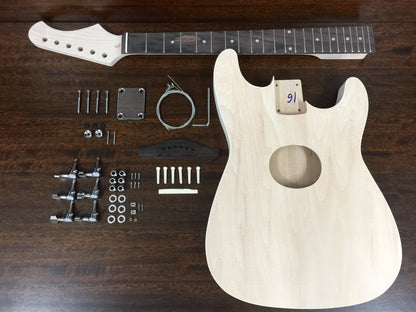 Last one HSEA1909DIY Basswood Body Acoustic Guitar DIY Kit