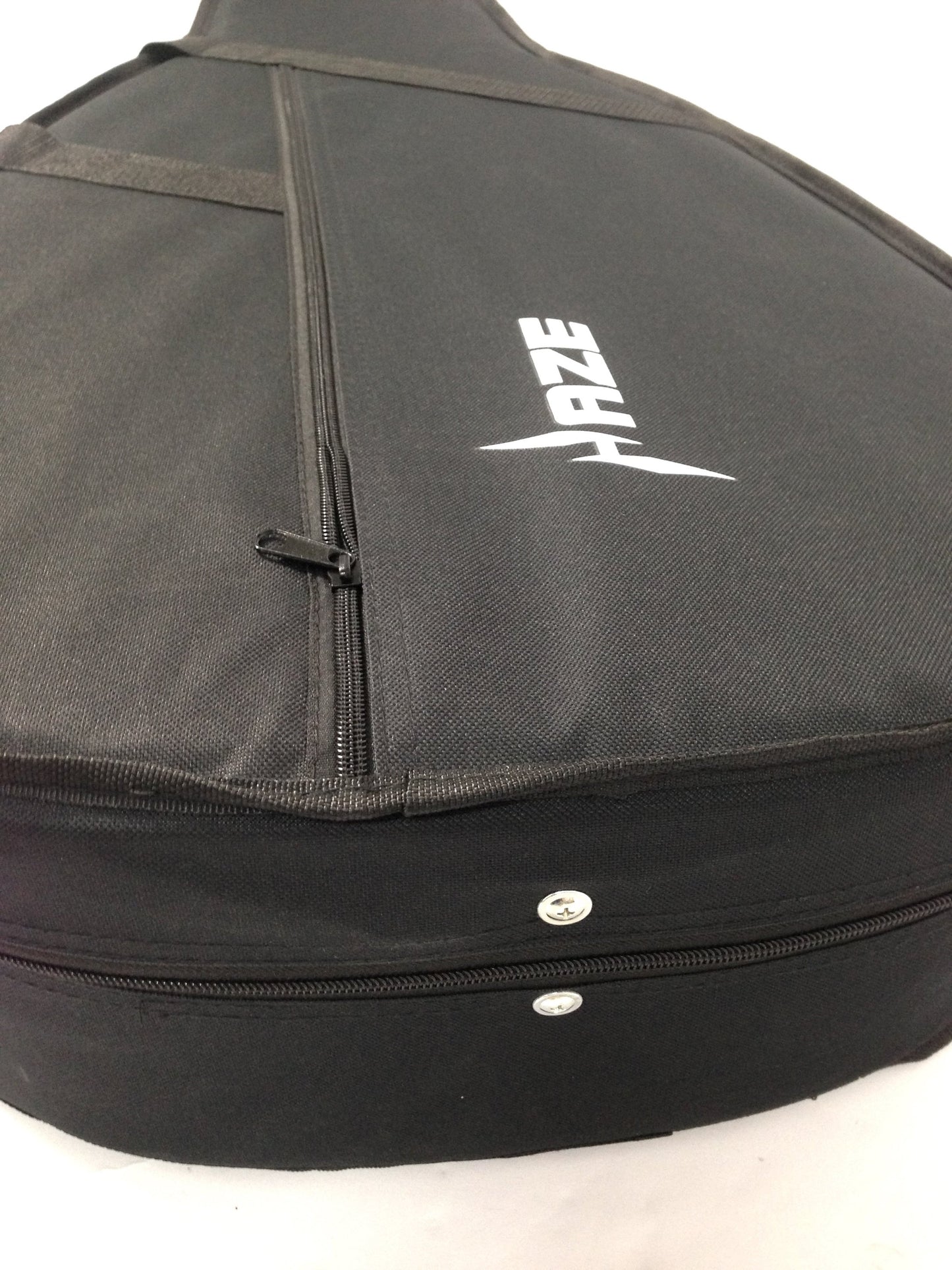 Haze HPAA19A01 Lightweight Hard Foam Case for Acoustic Guitar, Nylon Exterior