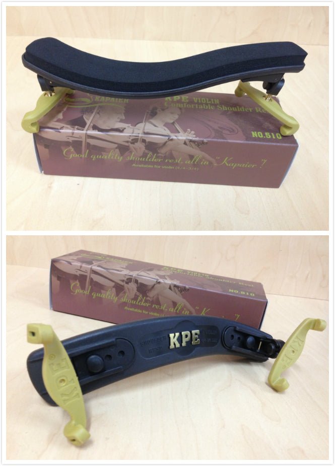 Kapaier KPE510NO301 Economy Model Violin Adjustable Shoulder Rest - 4/4, 3/4 with Rosin