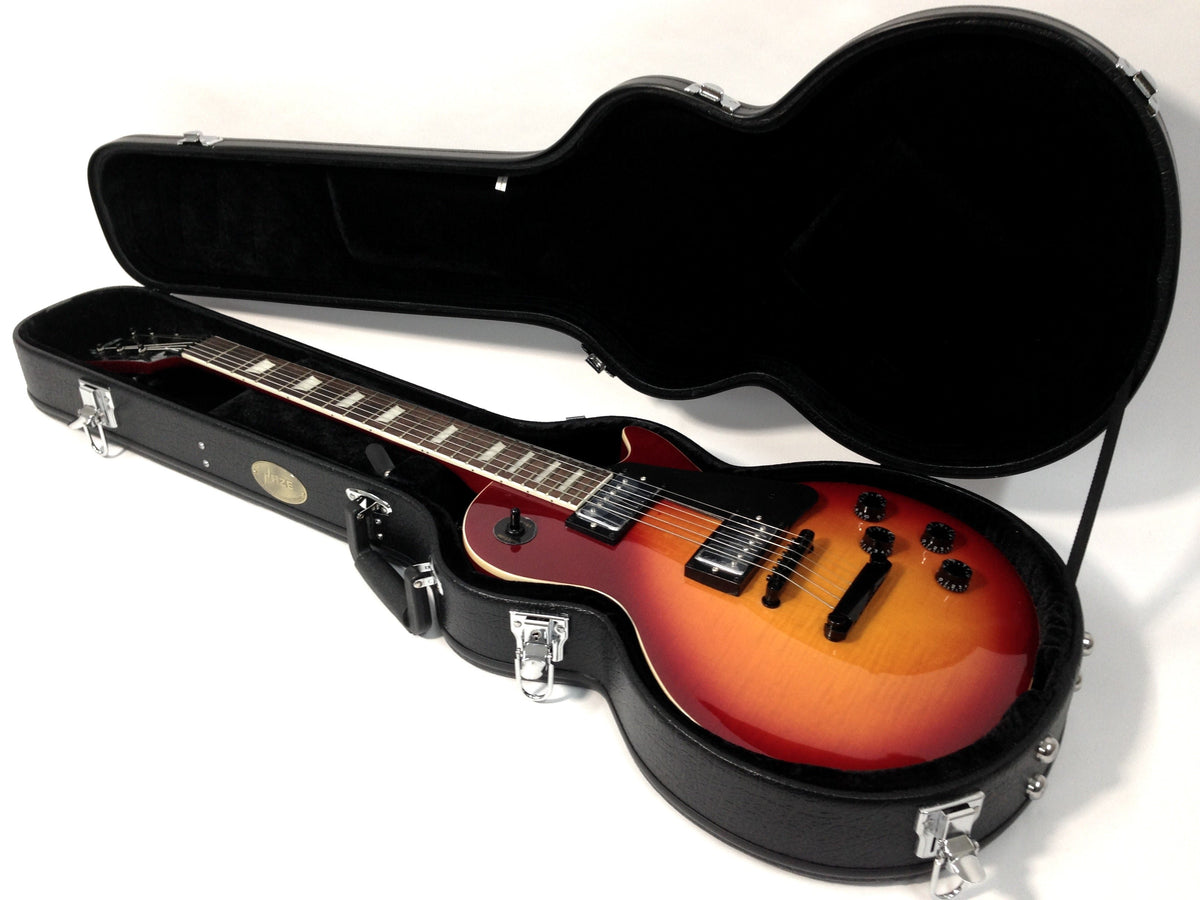 Haze HE50LP LP Electric Guitar Hard Case - Lockable, Black