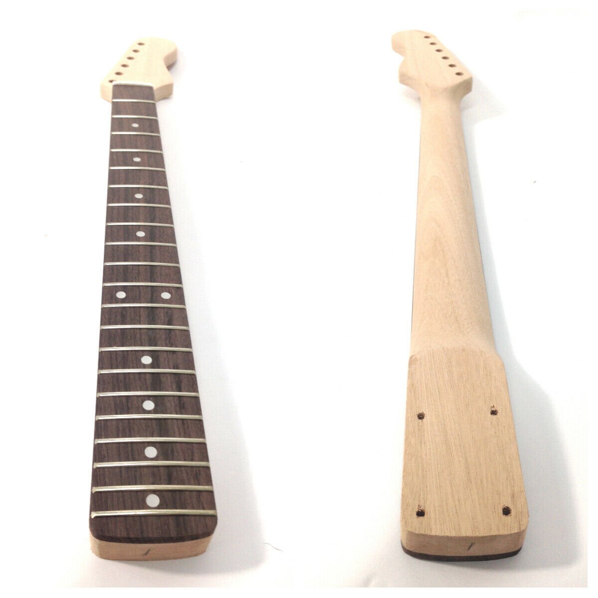 HDE400JADIY Solid Mahogany Body/Neck Electric Guitar, No-Soldering, SS Pickups