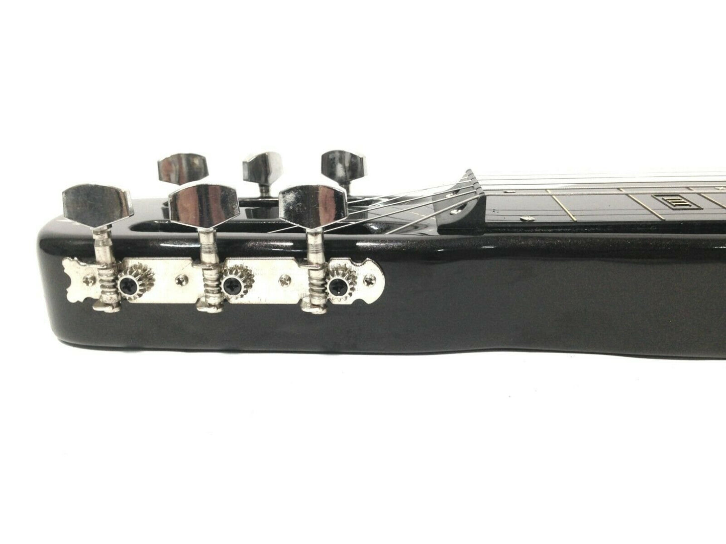 Haze Lap Steel Single Coil Height Adjustable Lap Steel Electric Guitar - Black HSLT1930BK