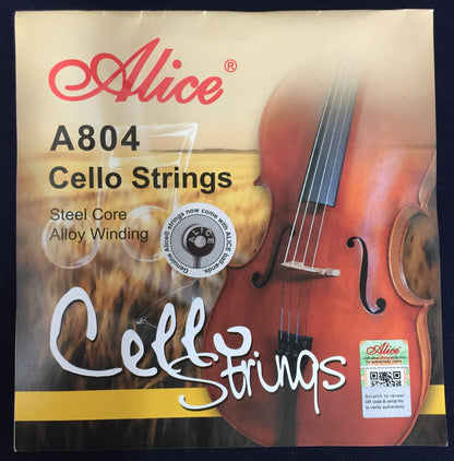 Alice A804 Standard Size Cello String Set