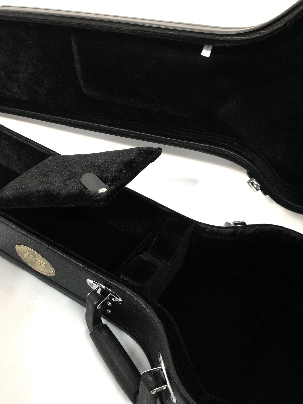 Haze HE50LP LP Electric Guitar Hard Case - Lockable, Black
