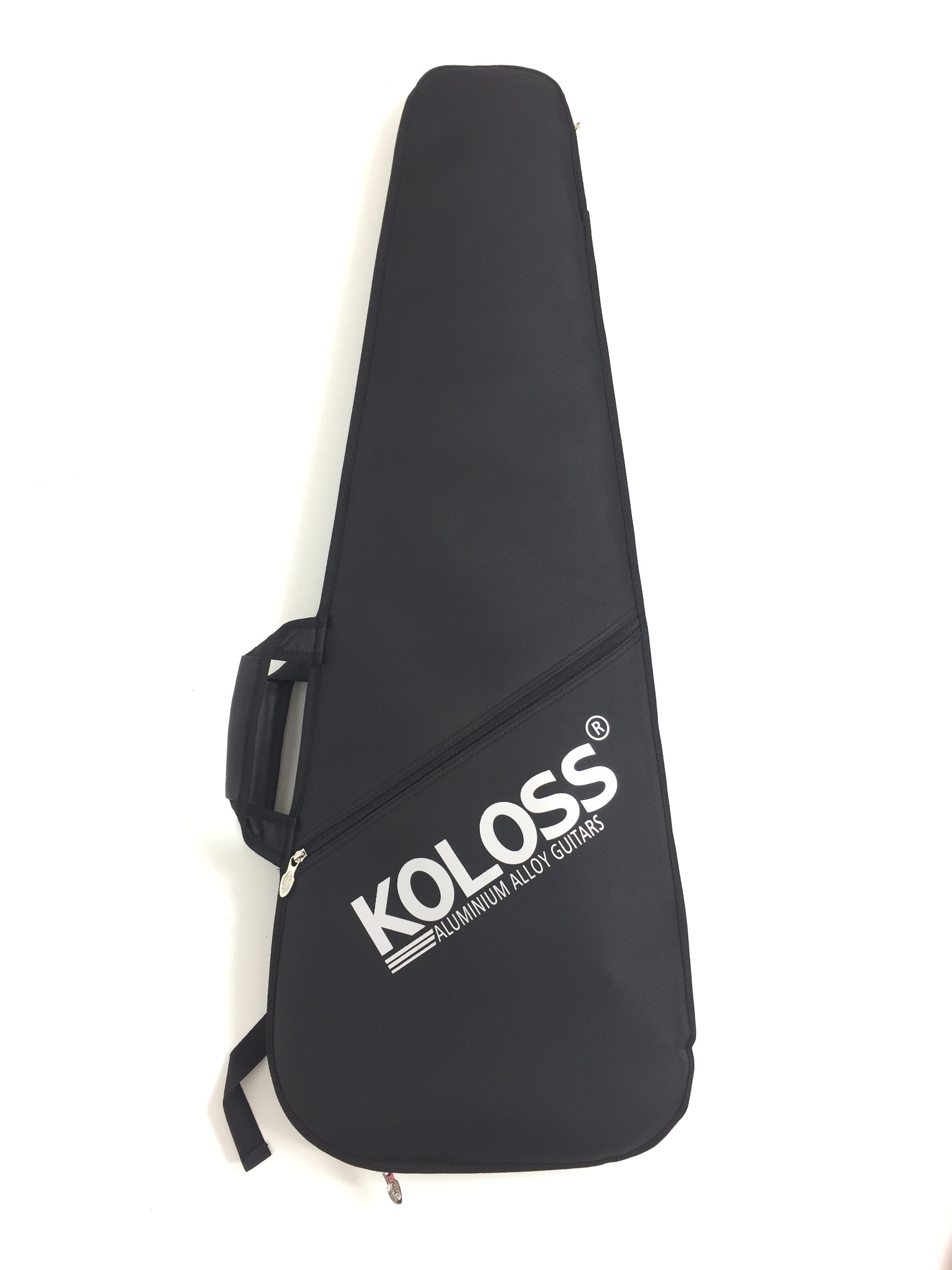Koloss GT5 Electric Guitar with Hollow Aluminum Body - Black/White/Blue/Pink