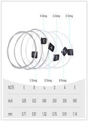 Orphee NX35 Classical Guitar Nylon Strings - Hard Tension