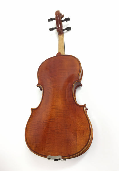 SJV02A Symphony Solid Wood Handmade Violin Outfit, Ebony Fittings - 4/4, 3/4