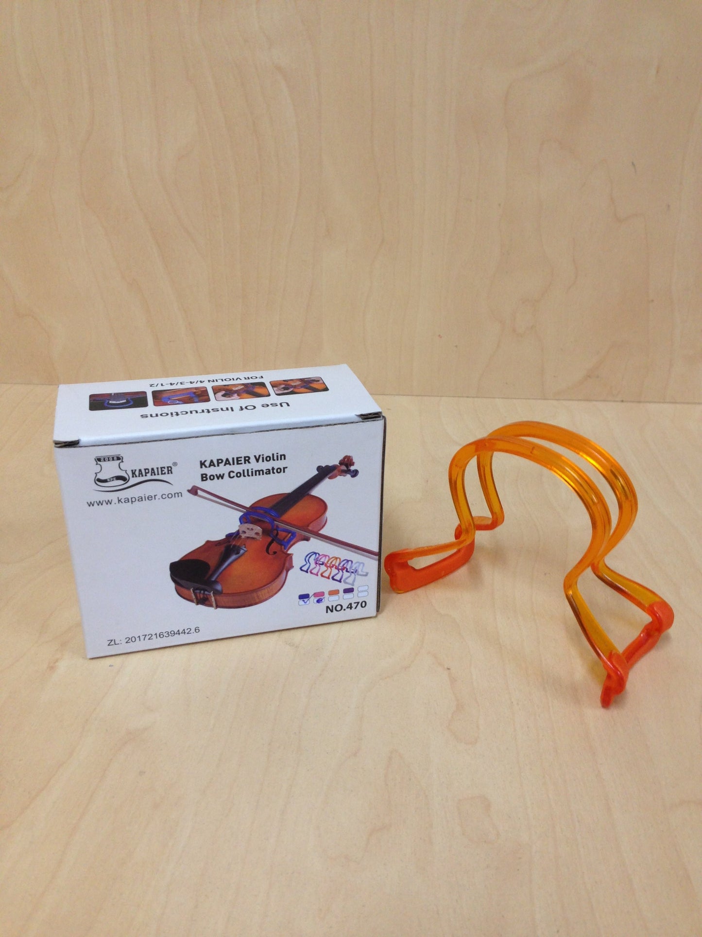 Kapaier 470/480OR Violin Bow Collimator - 4/4, 3/4, 1/2 ,1/4, 1/8, 1/10