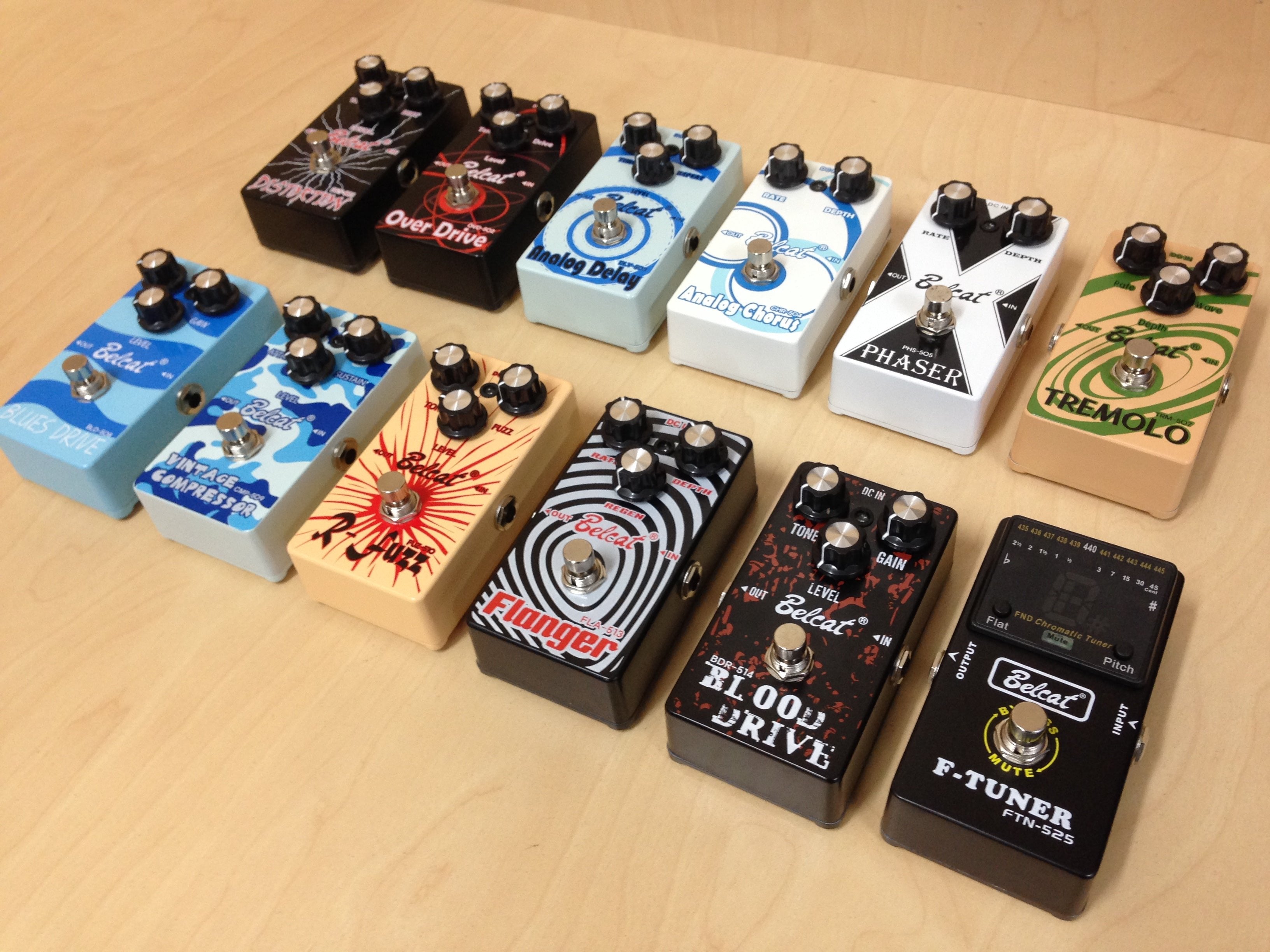 Belcat BDR514 Blood Drive Overdrive Effects Pedal