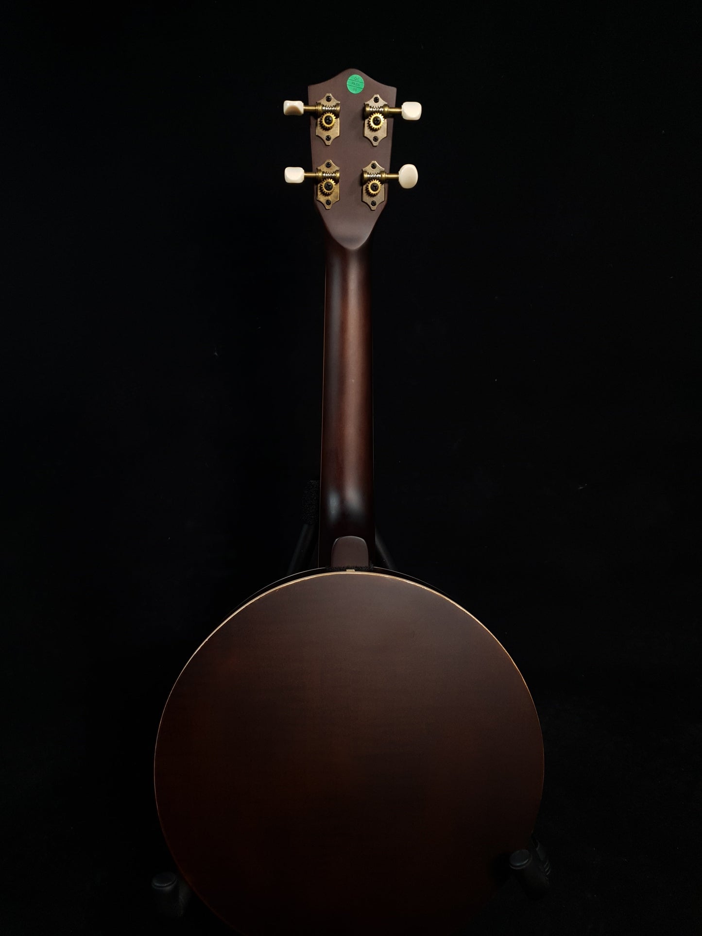 Caraya 4-String Maple Body Resonator Banjolele - Natural SBJUK118