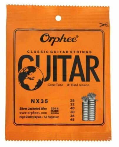 Orphee NX35 Classical Guitar Nylon Strings - Hard Tension
