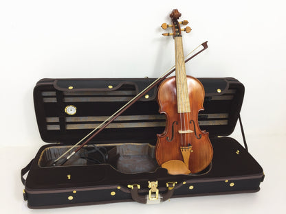 Symphony SBV01 4/4 Solid Wood Handmade Baroque Violin Outfit