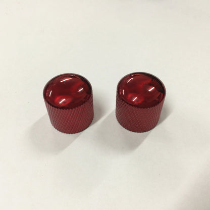 VN10RD Barrel Style Volume / Tone Control Knob for Electric Guitar and Bass - Red