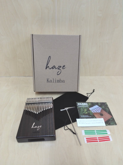 Haze HSH01R 17-Key Solid Rosewood Kalimba